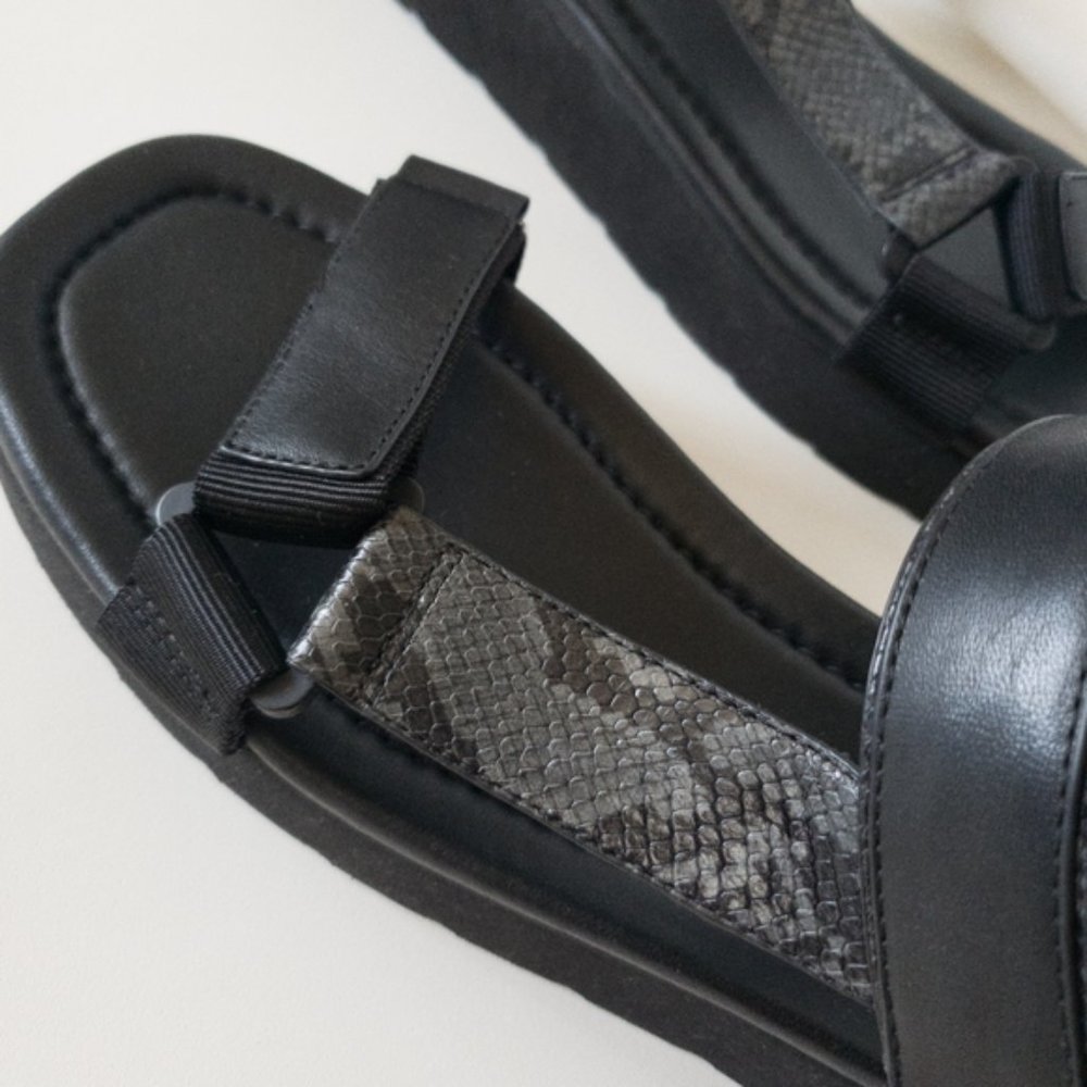 Vince Carver Leather Platform Sport Sandals NWT - Picture 8 of 15